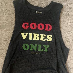 Spiritual Gangster Good Vibes Only tank